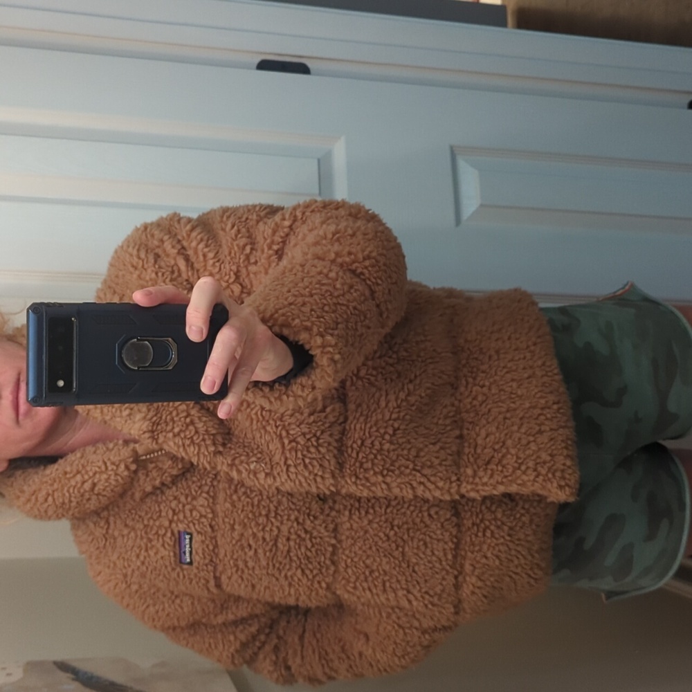 Patagonia high pile fleece jacket